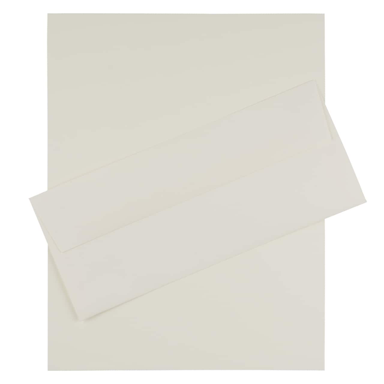 JAM Paper #10 Strathmore Business Stationery Set, 100ct.